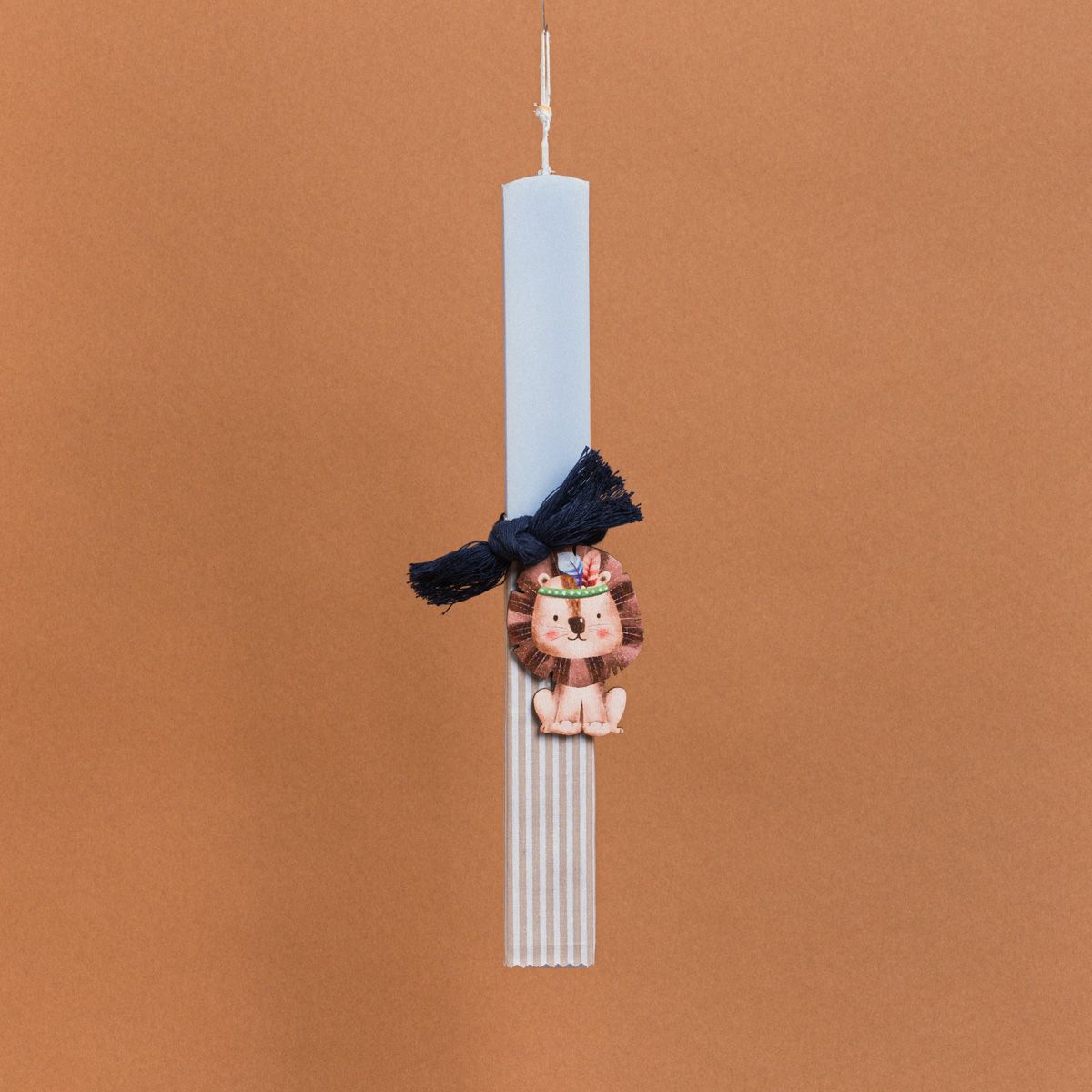 Λαμπάδα Στολισμένη “Λιονταράκι” σε Συσκευασία Δώρου