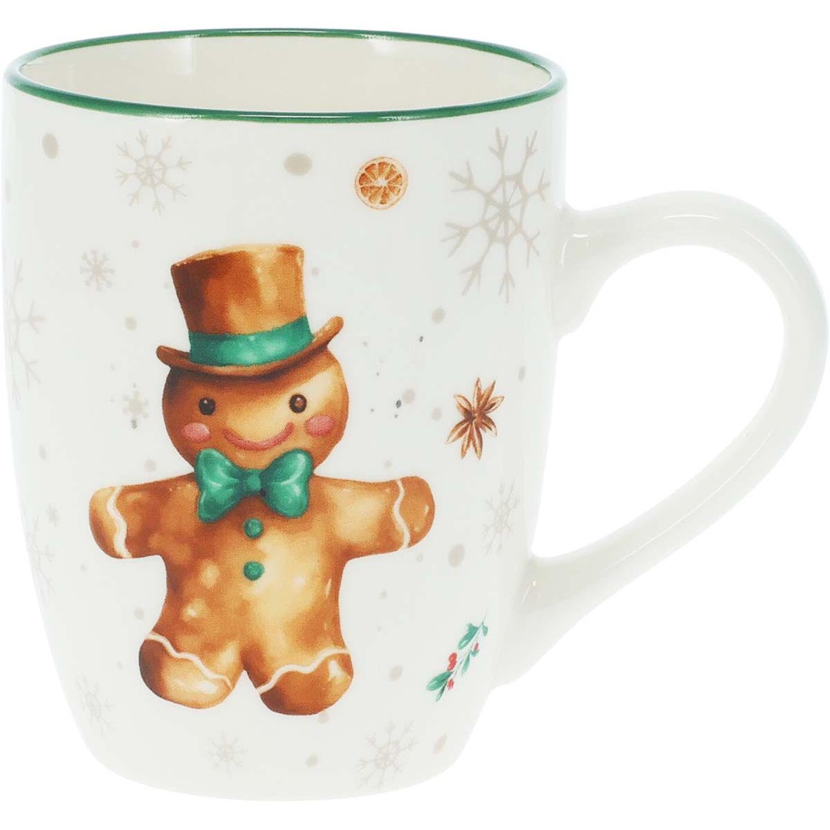 Κούπα Gingerbread από Πορσελάνη 320ml 8.5x10εκ