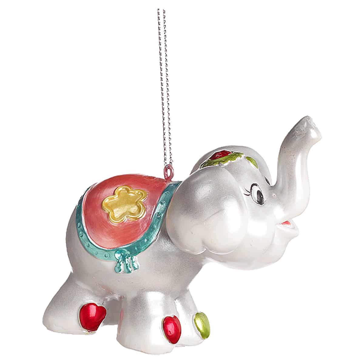 Στολίδι Ελεφαντάκι Κεραμικό 8εκ