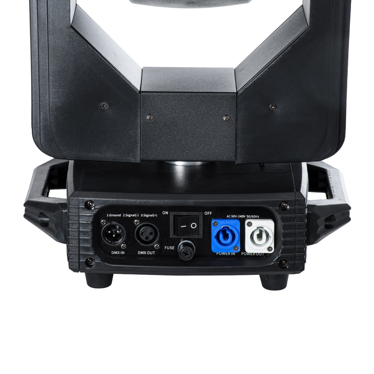 DIAS 51117 Επαγγελματική Κινούμενη Ρομποτική Κεφαλή BEAM Light OSRAM 12R Ultra Bright 295W AC 220V-240V IP20 RGBW DMX512 - Μ31 x Π24.5 x Υ51cm