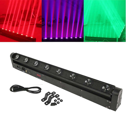 BAR 51132 Stage Κινούμενη Ρομποτική Κεφαλή Super Beam LED 160W 8° AC 220-240V IP20 8 x 20W CREE Chip Πολύχρωμο RGBW Dimmable DMX512 Protocol 9/38 Channels - Μ110 x Π13.2 x Υ15.5