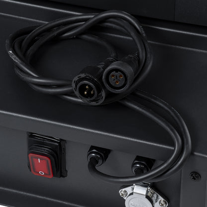 POSEIDON 51155 Επαγγελματική Κινούμενη Ρομποτική Κεφαλή BEAM Light PHILIPS 17R Ultra Bright 500W AC 220V-240V Αδιάβροχο IP65 RGBW DMX512 - Μ50 x Π40.5 x Υ72cm