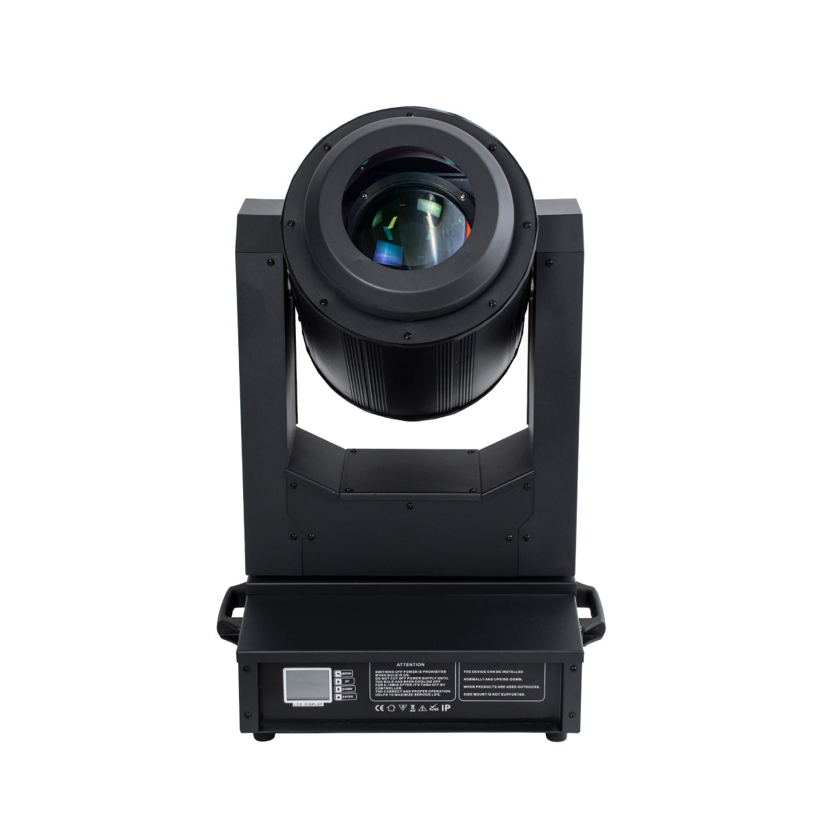 POSEIDON 51155 Επαγγελματική Κινούμενη Ρομποτική Κεφαλή BEAM Light PHILIPS 17R Ultra Bright 500W AC 220V-240V Αδιάβροχο IP65 RGBW DMX512 - Μ50 x Π40.5 x Υ72cm
