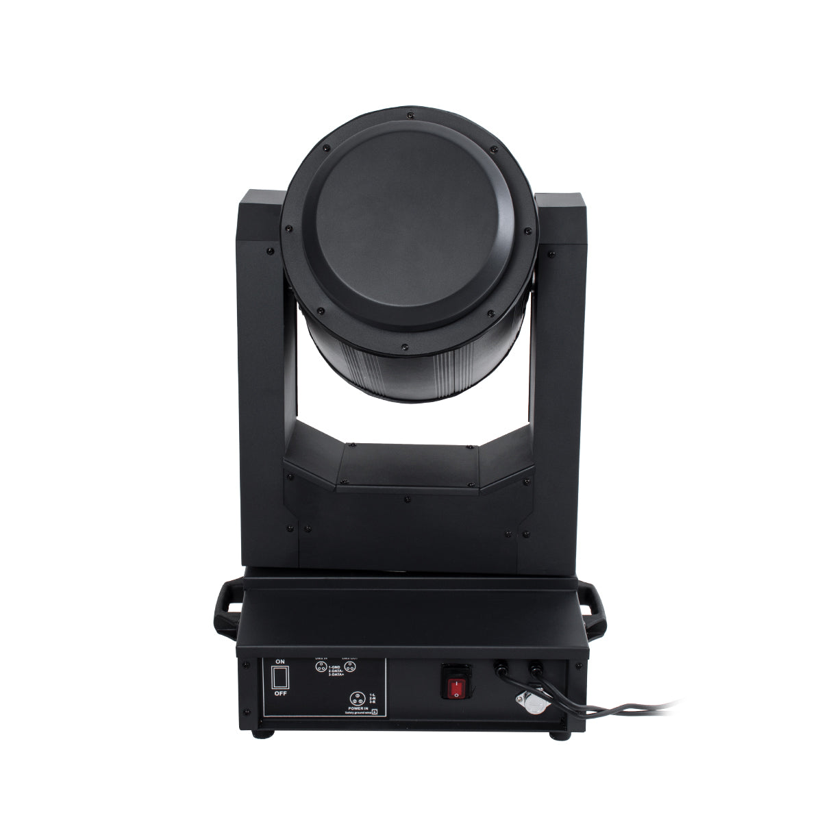 POSEIDON 51155 Επαγγελματική Κινούμενη Ρομποτική Κεφαλή BEAM Light PHILIPS 17R Ultra Bright 500W AC 220V-240V Αδιάβροχο IP65 RGBW DMX512 - Μ50 x Π40.5 x Υ72cm