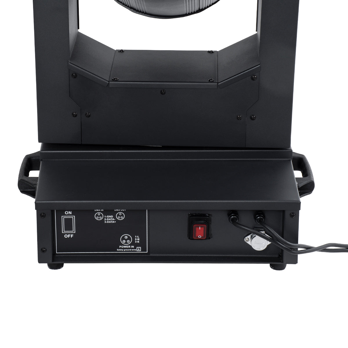 POSEIDON 51155 Επαγγελματική Κινούμενη Ρομποτική Κεφαλή BEAM Light PHILIPS 17R Ultra Bright 500W AC 220V-240V Αδιάβροχο IP65 RGBW DMX512 - Μ50 x Π40.5 x Υ72cm