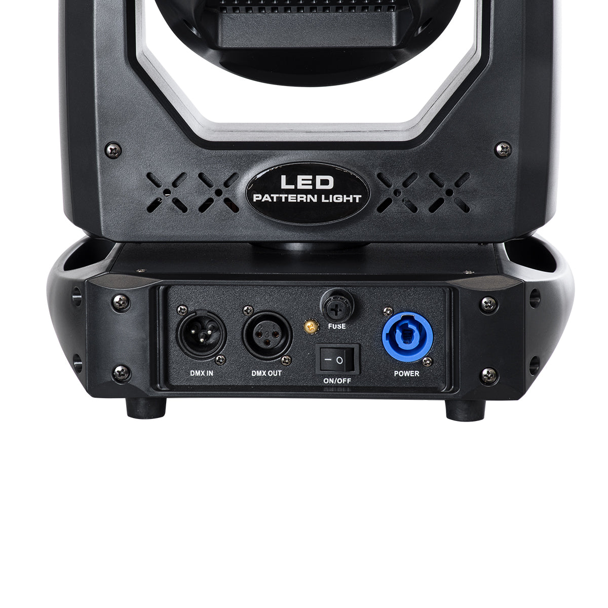 HERACLES 51156 Επαγγελματική Κινούμενη Ρομποτική Κεφαλή PATTERN Light CREE LED 100W AC 220V-240V IP20 RGBW DMX512 - Μ25.5 x Π20 x Υ35cm