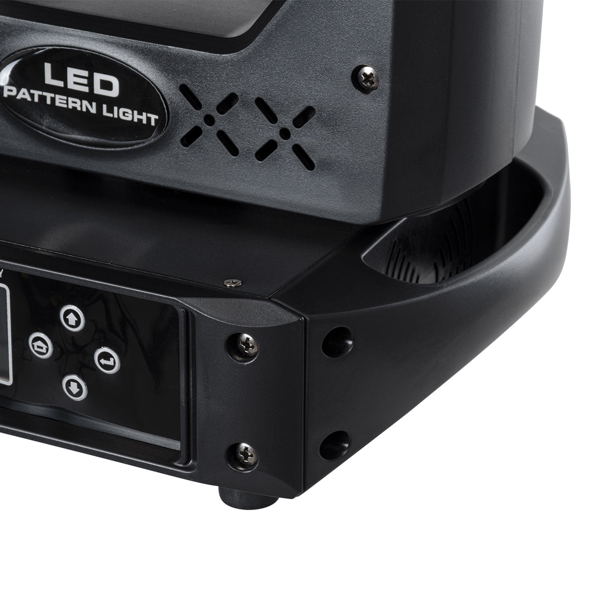 HERACLES 51156 Επαγγελματική Κινούμενη Ρομποτική Κεφαλή PATTERN Light CREE LED 100W AC 220V-240V IP20 RGBW DMX512 - Μ25.5 x Π20 x Υ35cm