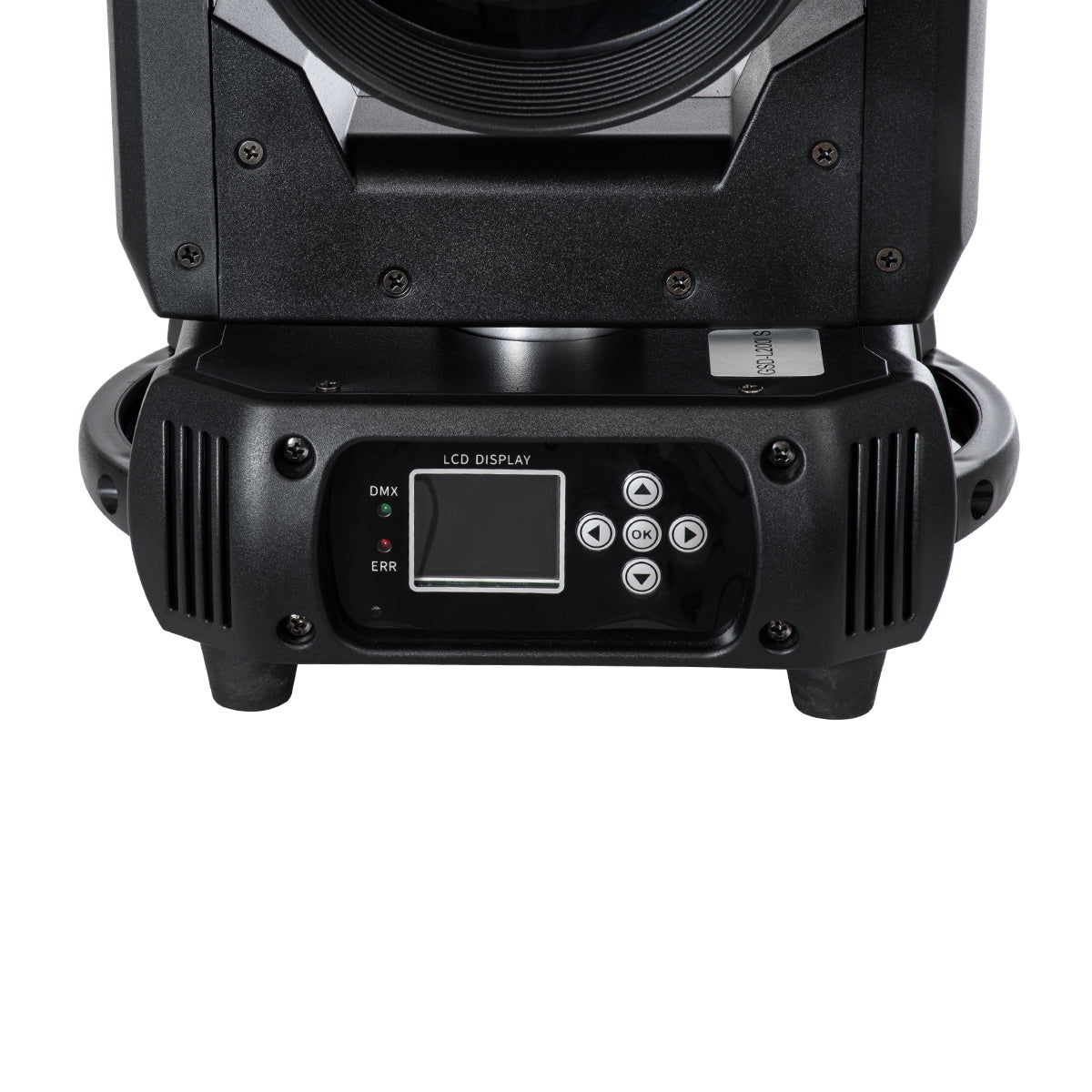 HERA 51169 Επαγγελματική Κινούμενη Ρομποτική Κεφαλή Super BEAM Light CREE LED 150W AC 220V-240V IP20 RGBW DMX512 - Μ25.5 x Π18 x Υ43cm