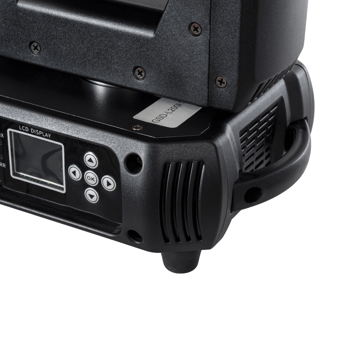 HERA 51169 Επαγγελματική Κινούμενη Ρομποτική Κεφαλή Super BEAM Light CREE LED 150W AC 220V-240V IP20 RGBW DMX512 - Μ25.5 x Π18 x Υ43cm