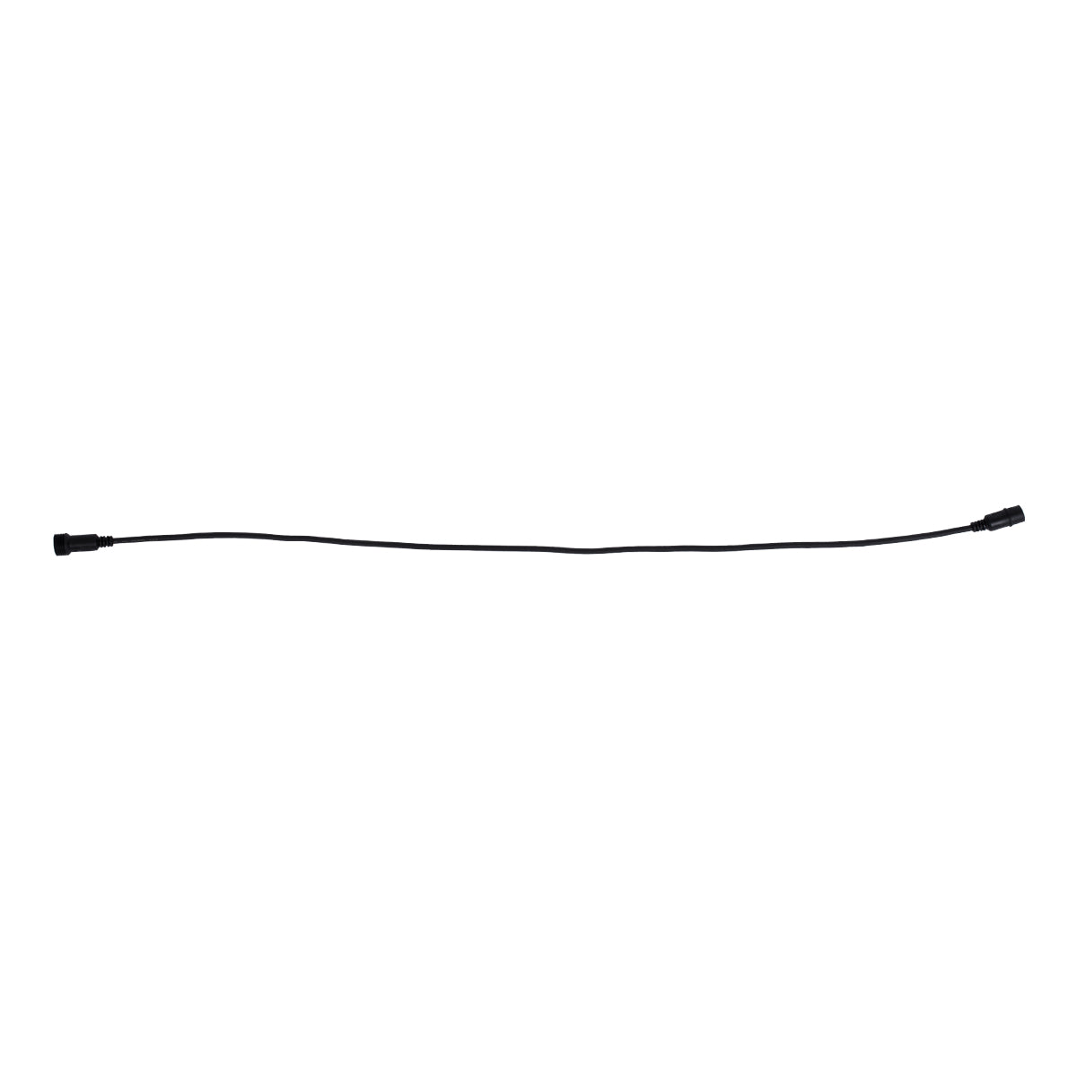 51171 Καλώδιο 3PIN DMX512 1 Μέτρο από Female XLR σε Male XLR Τερματισμένο Αδιάβροχο IP65 Μ100cm - Μαύρο