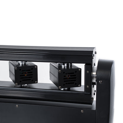 AMNESIA 51179 Stage Κινούμενη Ρομποτική Κεφαλή Spider Super Beam LASER 150W 2° AC 220-240V IP20 6 x 1W LASER Chip 300mW RED/638nm 100mW GREEN/531nm 600mW BLUE/442nm Πολύχρωμο RGB Dimmable DMX512 Protocol 14/35 Channels - Μ86 x Π23 x Υ9