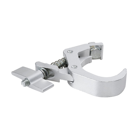 CLAMPS 51184 Stage Hook Γάντζος Αλουμινίου Ύψηλης Αντοχής για Κρέμαση, Στήριξη & Τοποθέτηση Προϊόντων Stage σε Τράσες Αδιάβροχο IP65 - Νίκελ Βούρτσας - Μ16 x Π12 x Υ2.5