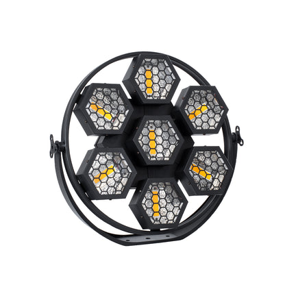 HALO 51195 Stage Φωτιστικό Ειδικών Εφέ Digital Matrix Pixel & Blinder LED 434W 120° AC 220-240V IP20 7 x 50W COB Chip & 168 x 0.5W SMD5050 Chip Ultra Θερμό Λευκό 2200K & Πολύχρωμο RGB Dimmable DMX512 Protocol - Μ50 x Π10.5 x Υ47