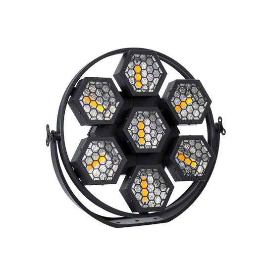 HALO 51195 Stage Φωτιστικό Ειδικών Εφέ Digital Matrix Pixel & Blinder LED 434W 120° AC 220-240V IP20 7 x 50W COB Chip & 168 x 0.5W SMD5050 Chip Ultra Θερμό Λευκό 2200K & Πολύχρωμο RGB Dimmable DMX512 Protocol - Μ50 x Π10.5 x Υ47