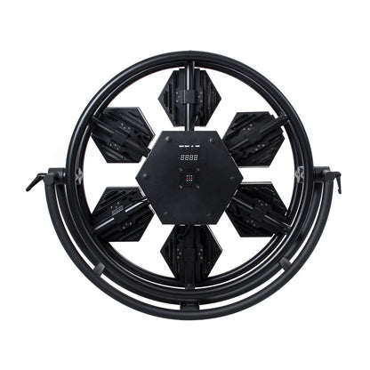 HALO 51196 Stage Φωτιστικό Ειδικών Εφέ Digital Matrix Pixel & Blinder LED 784W 120° AC 220-240V IP20 7 x 100W COB Chip & 168 x 0.5W SMD5050 Chip Ultra Θερμό Λευκό 2200K & Πολύχρωμο RGB Dimmable DMX512 Protocol - Μ95 x Π17.5 x Υ78.5