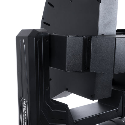 HADES 51199 Επαγγελματική Κινούμενη Ρομποτική Μπάρα Super LASER BEAM Light 150W - 6 x 1W Laser - 300mW RED/638nm - 100mW GREEN/531nm - 600mW BLUE/442nm - AC 220V-240V IP20 3in1 RGB DMX512 - Μ36 x Π25 x Υ46cm