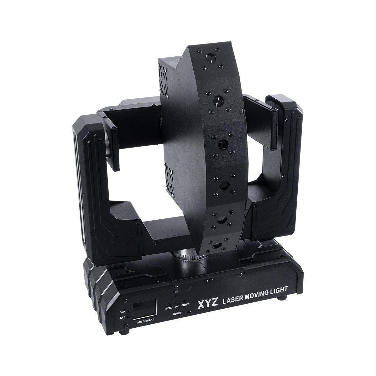 HADES 51199 Επαγγελματική Κινούμενη Ρομποτική Μπάρα Super LASER BEAM Light 150W - 6 x 1W Laser - 300mW RED/638nm - 100mW GREEN/531nm - 600mW BLUE/442nm - AC 220V-240V IP20 3in1 RGB DMX512 - Μ36 x Π25 x Υ46cm