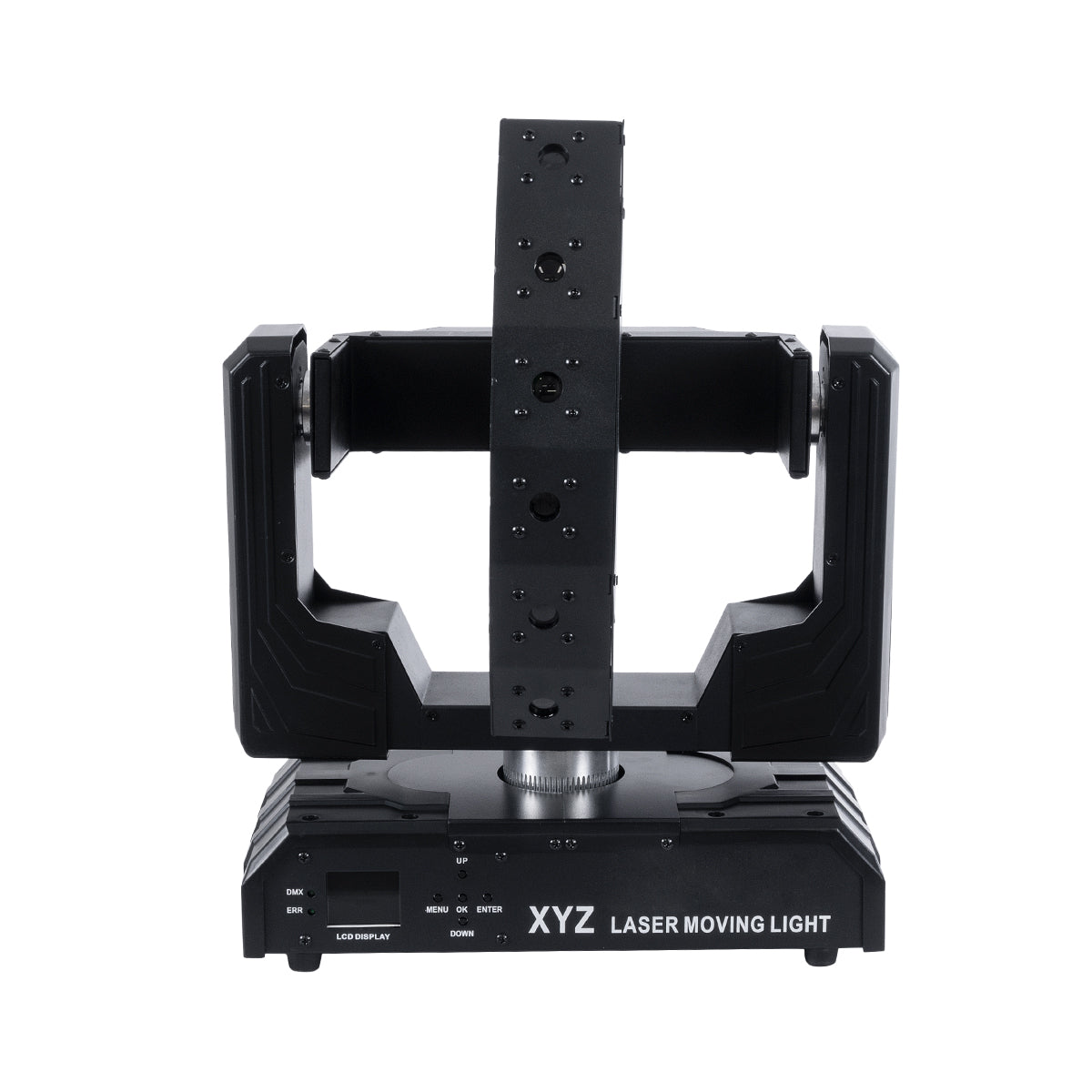 HADES 51199 Επαγγελματική Κινούμενη Ρομποτική Μπάρα Super LASER BEAM Light 150W - 6 x 1W Laser - 300mW RED/638nm - 100mW GREEN/531nm - 600mW BLUE/442nm - AC 220V-240V IP20 3in1 RGB DMX512 - Μ36 x Π25 x Υ46cm