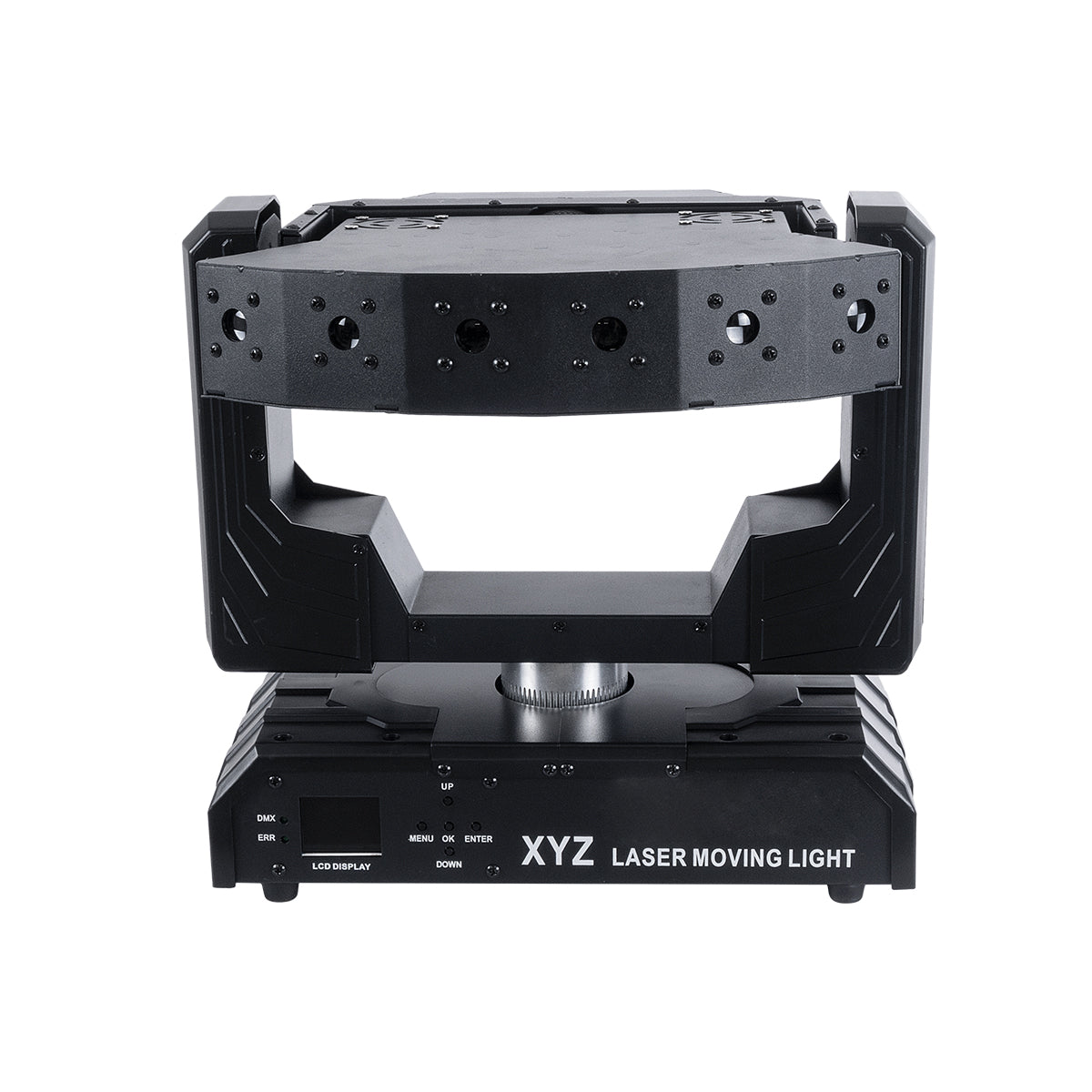 HADES 51199 Επαγγελματική Κινούμενη Ρομποτική Μπάρα Super LASER BEAM Light 150W - 6 x 1W Laser - 300mW RED/638nm - 100mW GREEN/531nm - 600mW BLUE/442nm - AC 220V-240V IP20 3in1 RGB DMX512 - Μ36 x Π25 x Υ46cm