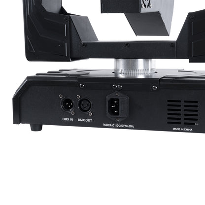 HADES 51199 Επαγγελματική Κινούμενη Ρομποτική Μπάρα Super LASER BEAM Light 150W - 6 x 1W Laser - 300mW RED/638nm - 100mW GREEN/531nm - 600mW BLUE/442nm - AC 220V-240V IP20 3in1 RGB DMX512 - Μ36 x Π25 x Υ46cm