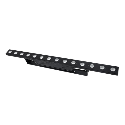 51204 MEDES Επαγγελματική Μπάρα Φωτισμού Wall Washer LED 14 x 10W 140W 8° AC 220-240V IP20 Πολύχρωμο RGB DMX512 - Μαύρο - Μ100 x Π6.5 x Υ12.5cm