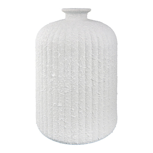 Βάζο Λευκό Κεραμικό Φ15x23
