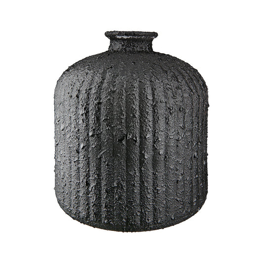 Βάζο Μαύρο Κεραμικό Φ16x18