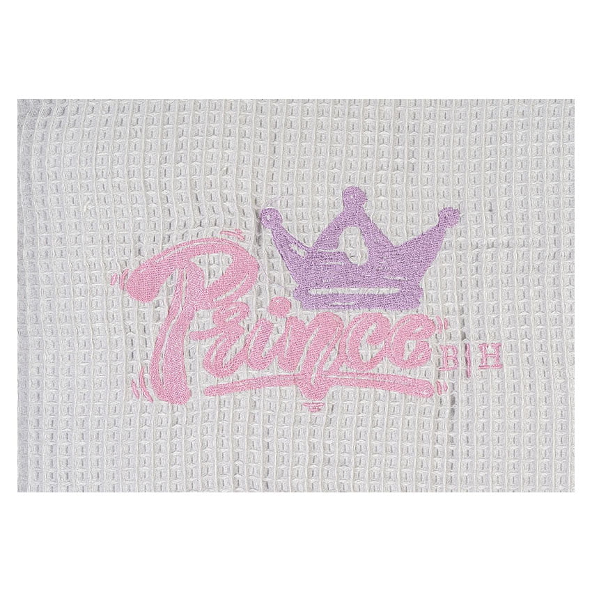 Κουβέρτα Πικέ Art 5171 120x160εκ Γκρι