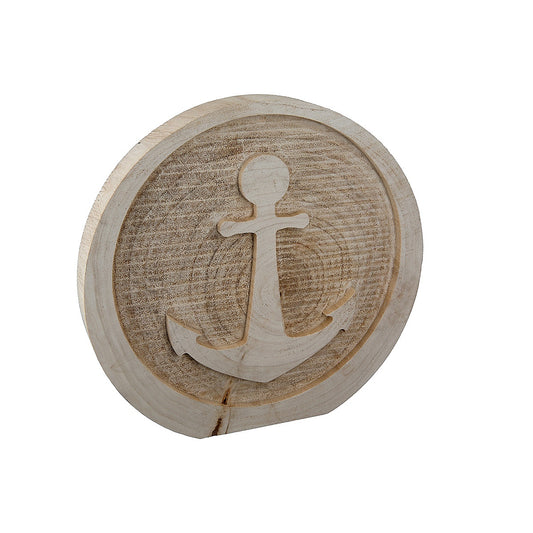 Διακοσμητικό Πλοίο Φυσικό Ξύλο 26x3x25 σε 2 Σχέδια