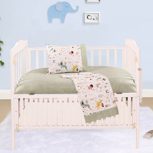 Σετ Σεντόνια Βρεφικά Art 5175 120x160εκ Πράσινο