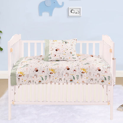 Σετ Σεντόνια Βρεφικά Art 5175 120x160εκ Πράσινο