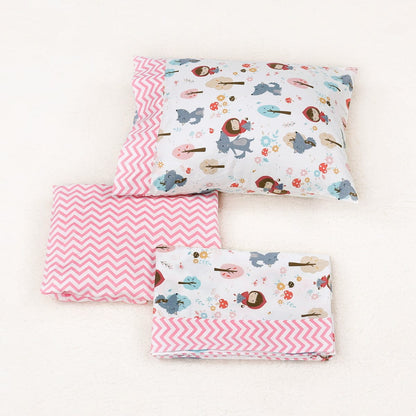 Σετ Σεντόνια Βρεφικά Art 5178 120x160εκ Ροζ