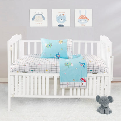 Σετ Σεντόνια Βρεφικά Art 5179 120x160εκ Γαλάζιο