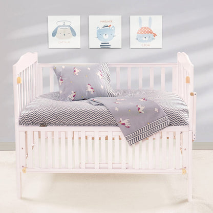 Σετ Σεντόνια Βρεφικά Art 5181 120x160εκ Γκρι