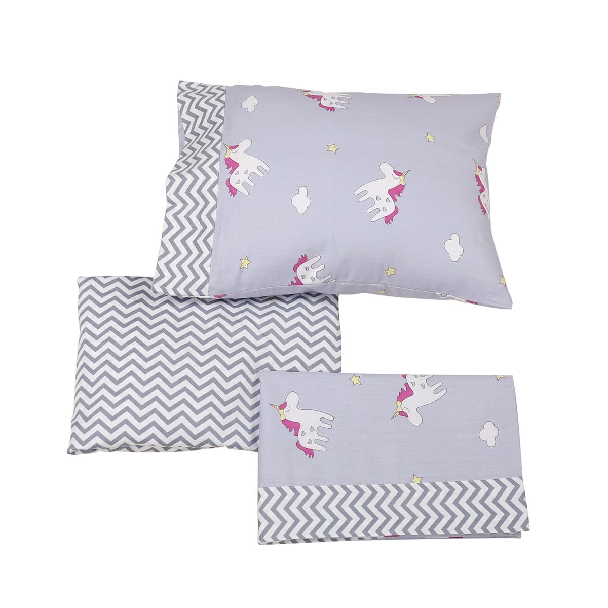 Σετ Σεντόνια Βρεφικά Art 5181 120x160εκ Γκρι