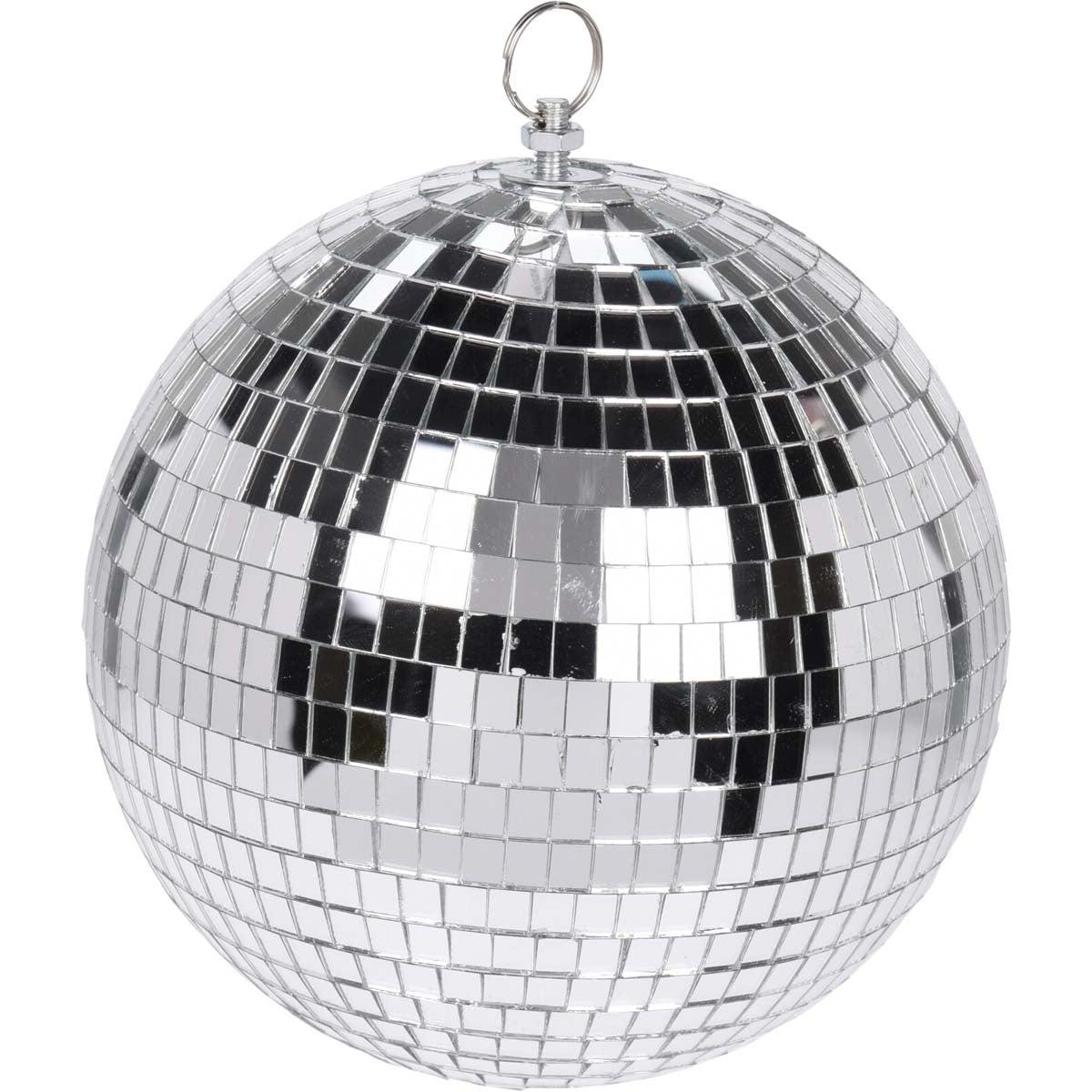 Μπάλα Disco Ασημί 18εκ