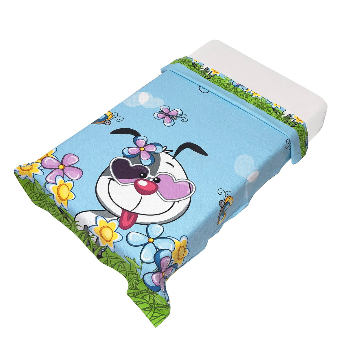 Πικέ Βρεφική Art 5261 95x145εκ Γαλάζιο