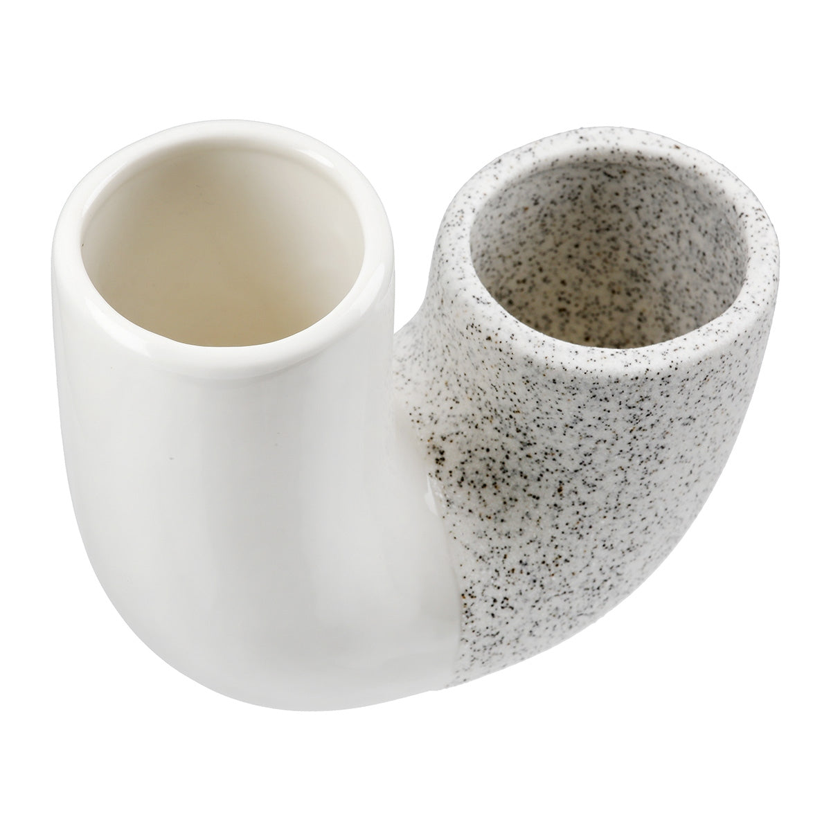 Βάζο "Poppy" Κεραμικό Λευκό 15x7x13