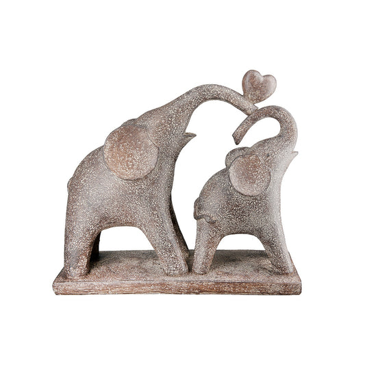 Φιγούρα Elephant "Marula" Πολυρεζίνη Brown 26.5x8.5x24