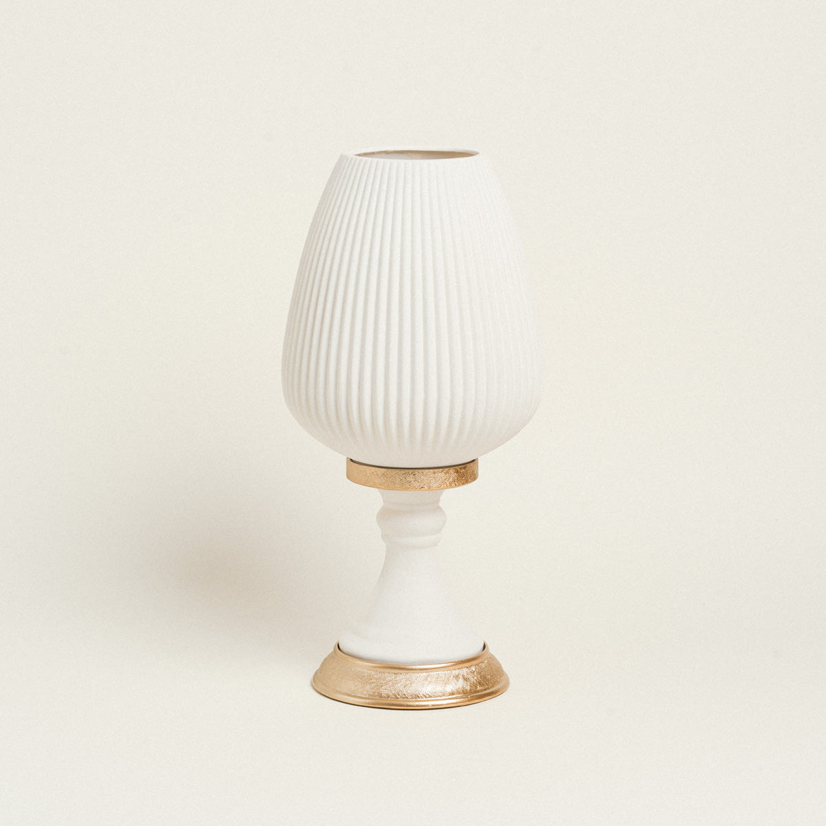 Βάζο Εκρού με Βάση 48εκ