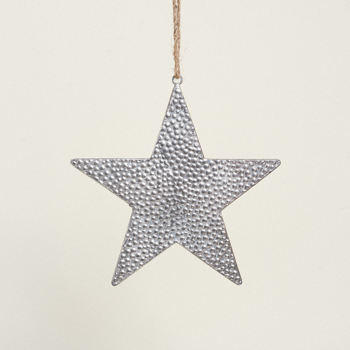 Μεταλλικό Αστέρι Ασημί 31εκ
