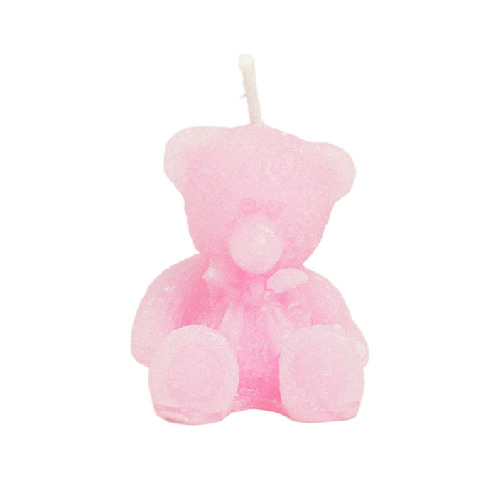 Κερί Αρκουδάκι Ροζ 5x4x4