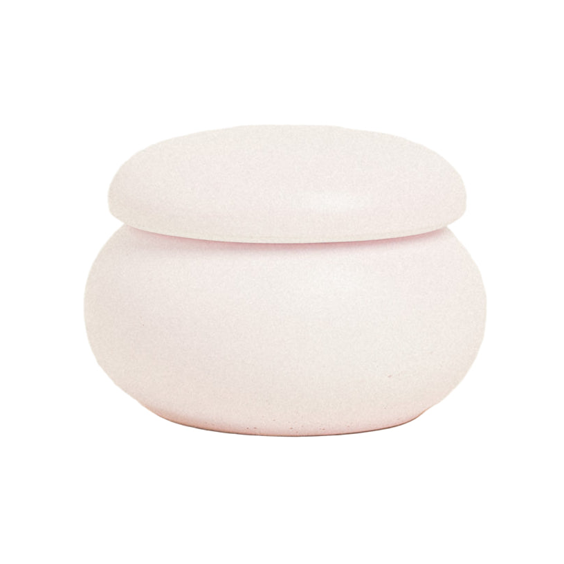 Κεραμική Μπιζουτιέρα Μακαρόν Ροζ 7x7x5