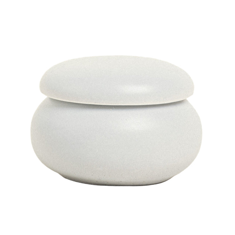 Κεραμική Μπιζουτιέρα Μακαρόν Γκρι 7x7x5