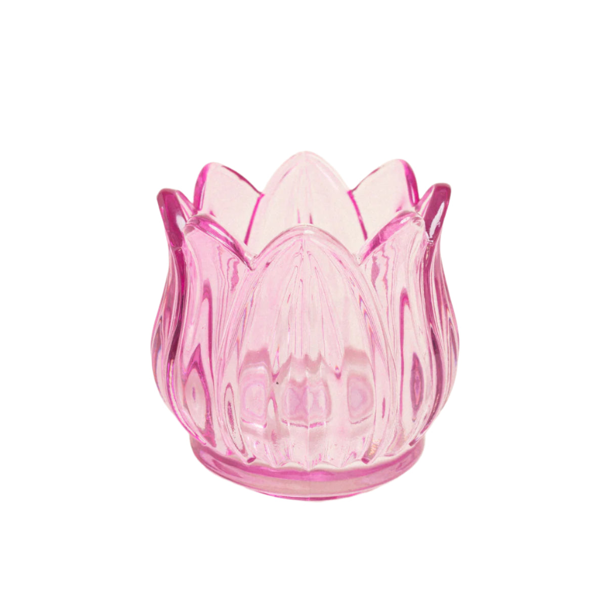 Κηροπήγιο Λουλούδι 7x7x7 Λιλά