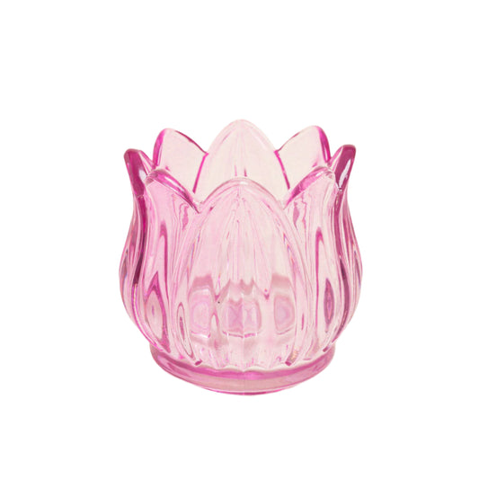 Κηροπήγιο Λουλούδι 7x7x7 Λιλά