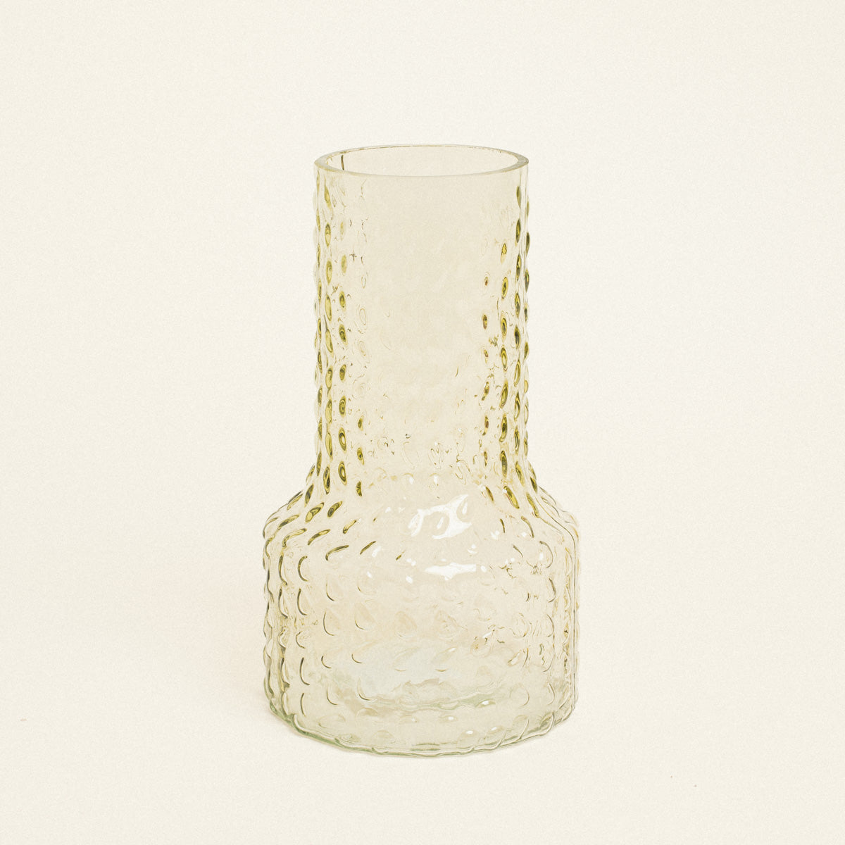 Βάζο Ανάγλυφο 14x14x24 Πράσινο