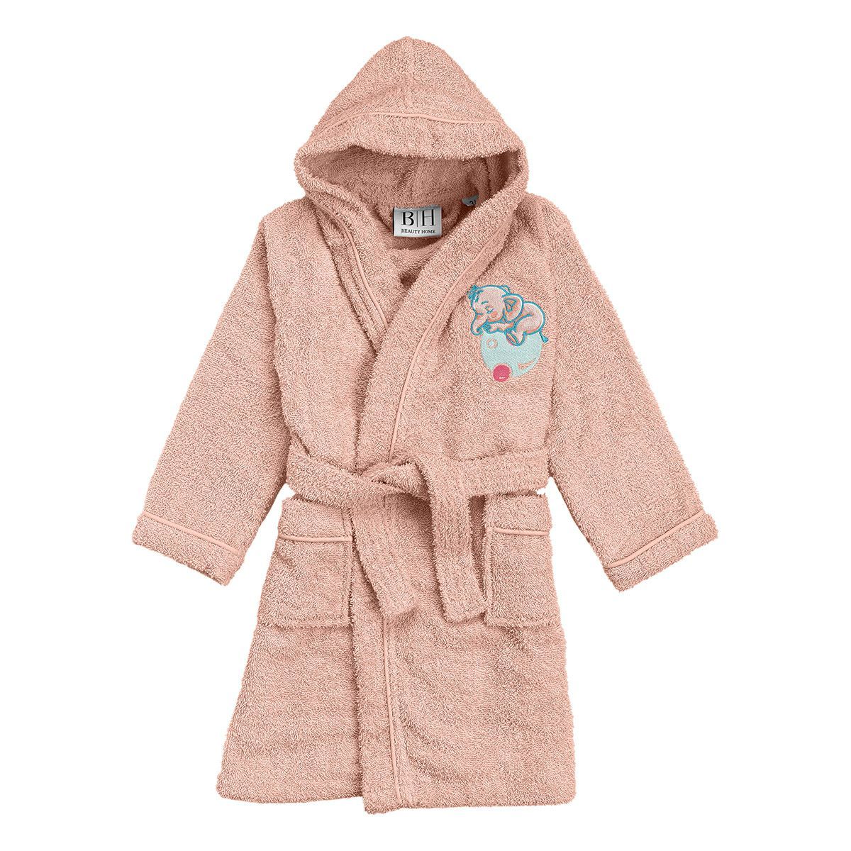 Μπουρνούζι Βρεφικό-Παιδικό Art 5421 3-4 Ετών Ροζ