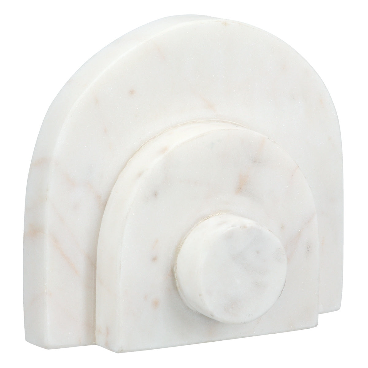 Βιβλιοθήκες Μάρμαρο Μπεζ Λευκό 12x5x11