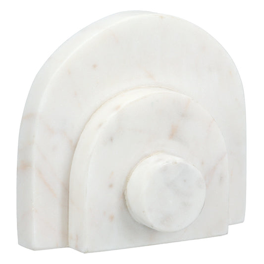 Βιβλιοθήκες Μάρμαρο Μπεζ Λευκό 12x5x11